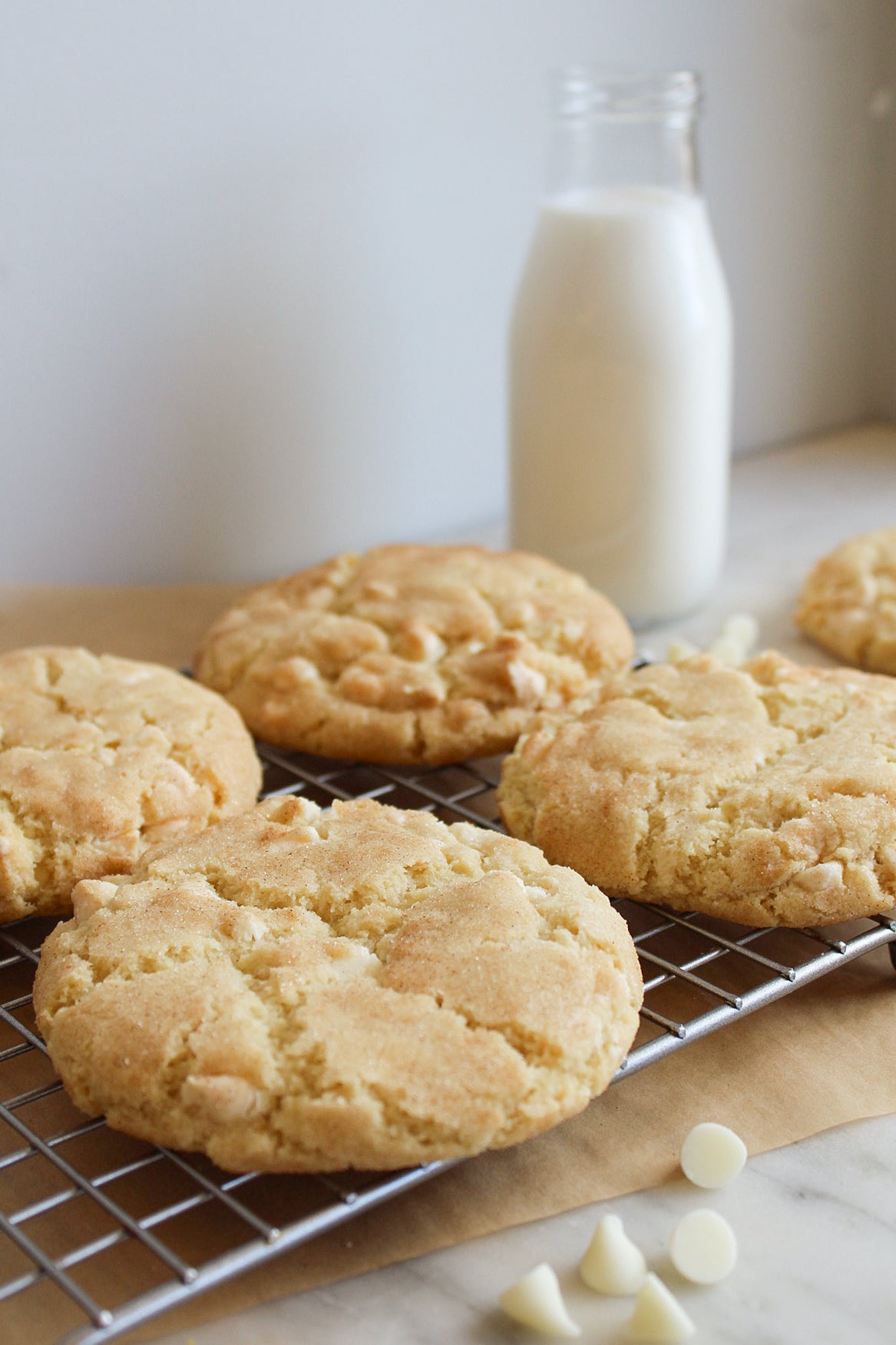 White Chocolate Snickerdoodle Cookie Box