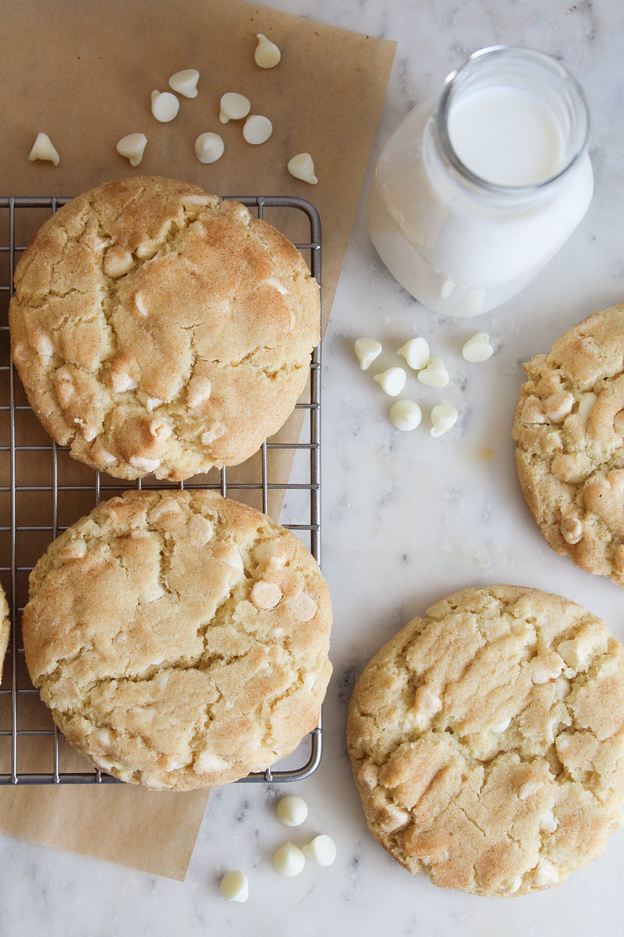 White Chocolate Snickerdoodle Cookie Box