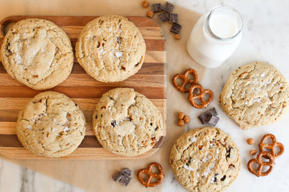 Salted Caramel Pretzel Cookie Box