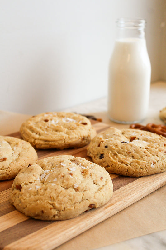 Salted Caramel Pretzel Cookie Box